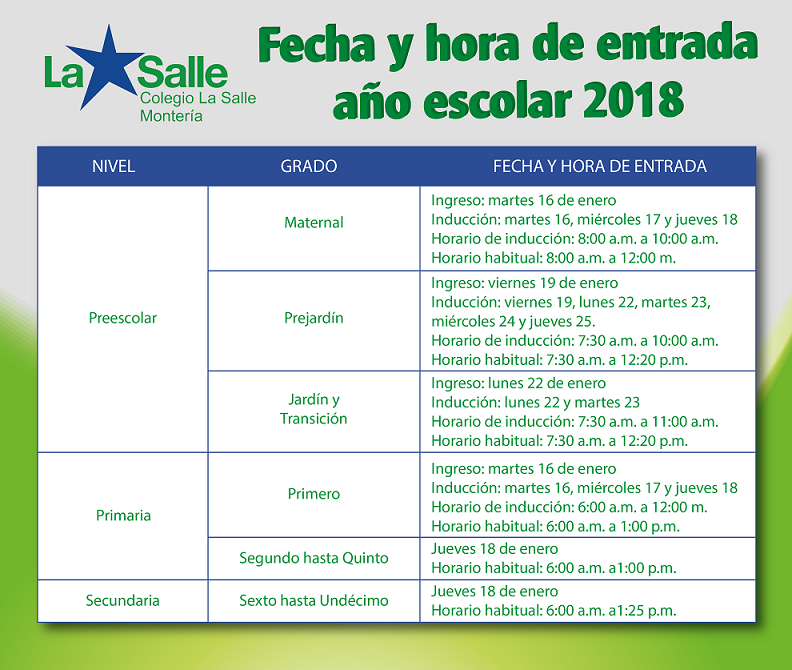 salle monteria ingreso 2018