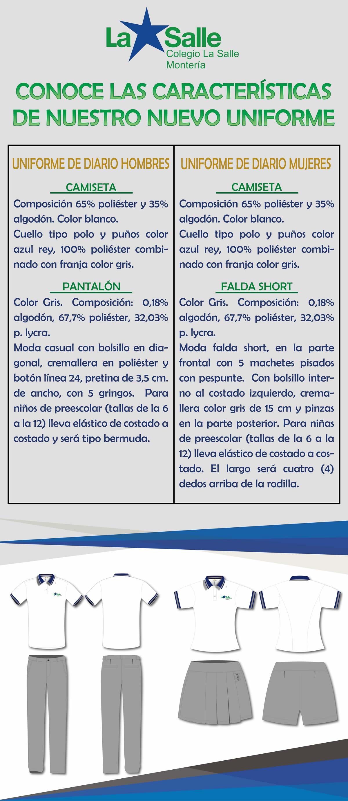 Hablador acero uniformes 01